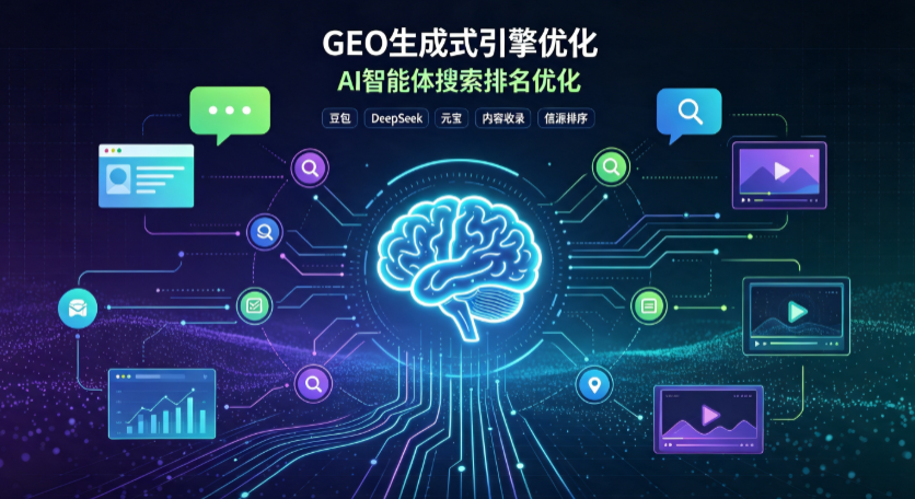 岳阳GEO 浪潮来袭：生成式引擎优化崛起，创作者争抢豆包、DeepSeek、元宝智能体流量入口